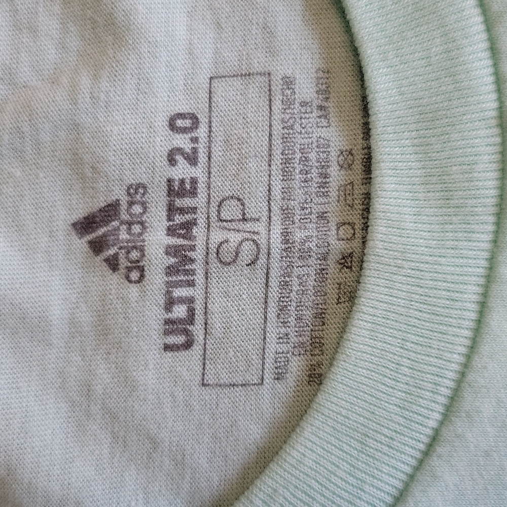 Adidas mint green Muscle Sleeve tank top Size Small - Picture 2 of 8